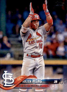 2018 Topps #347 Kolten Wong NM-MT St. Louis Cardinals 