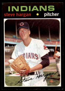1971 Topps #375 Steve Hargan VG Cleveland Indians 
