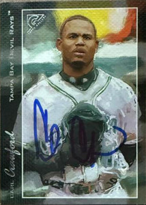 Carl Crawford Autographed 2005 Topps Gallery #147
