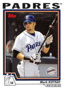 2004 Topps #3 Mark Kotsay NM-MT San Diego Padres 