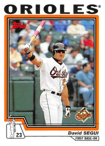 2004 Topps #16 David Segui NM-MT Baltimore Orioles 