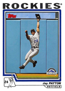 2004 Topps #23 Jay Payton NM-MT Colorado Rockies 