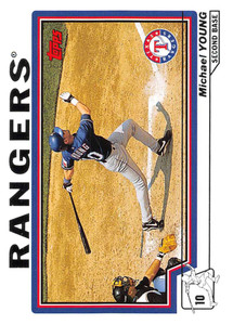 2004 Topps #41 Michael Young NM-MT Texas Rangers 
