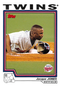 2004 Topps #60 Jacque Jones NM-MT Minnesota Twins 