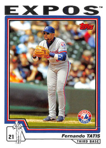 2004 Topps #61 Fernando Tatis NM-MT Montreal Expos 