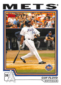 2004 Topps #66 Cliff Floyd NM-MT New York Mets 