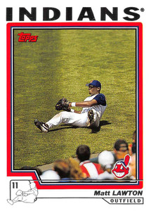 2004 Topps #86 Matt Lawton NM-MT Cleveland Indians 