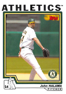 2004 Topps #99 John Halama NM-MT Oakland Athletics 