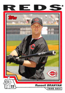 2004 Topps #109 Russell Branyan NM-MT Cincinnati Reds 