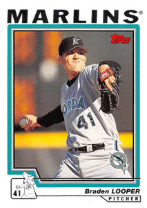 2004 Topps #111 Braden Looper NM-MT Florida Marlins 