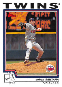 2004 Topps #115 Johan Santana NM-MT Minnesota Twins 