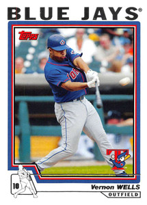 2004 Topps #120 Vernon Wells NM-MT Toronto Blue Jays 