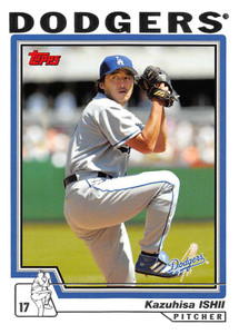 2004 Topps #130 Kazuhisa Ishii NM-MT Los Angeles Dodgers 