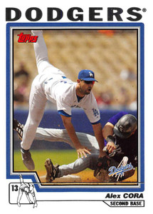 2004 Topps #134 Alex Cora NM-MT Los Angeles Dodgers 