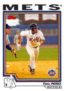 2004 Topps #149 Timo Perez NM-MT New York Mets 