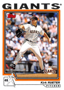 2004 Topps #155 Kirk Rueter NM-MT San Francisco Giants 