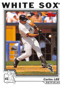 2004 Topps #171 Carlos Lee NM-MT Chicago White Sox 