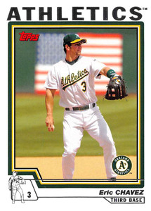 2004 Topps #180 Eric Chavez NM-MT Oakland Athletics 