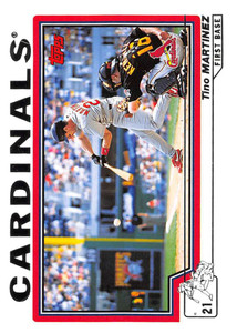 2004 Topps #186 Tino Martinez NM-MT St. Louis Cardinals 