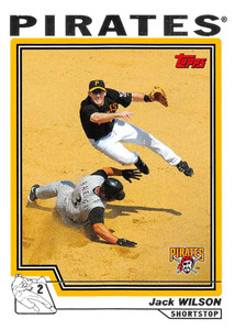 2004 Topps #204 Jack Wilson NM-MT Pittsburgh Pirates 