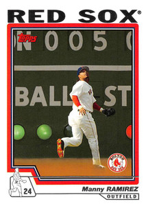 2004 Topps #220 Manny Ramirez NM-MT Boston Red Sox 