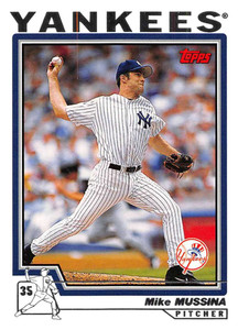 2004 Topps #221 Mike Mussina NM-MT New York Yankees 