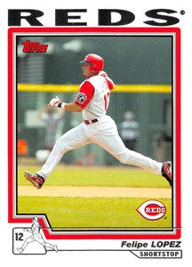 2004 Topps #234 Felipe Lopez NM-MT Cincinnati Reds 