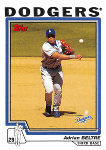 2004 Topps #239 Adrian Beltre NM-MT Los Angeles Dodgers 