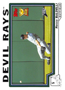 2004 Topps #240 Rocco Baldelli NM-MT Tampa Bay Devil Rays 