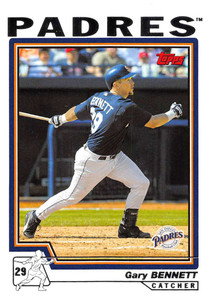 2004 Topps #248 Gary Bennett NM-MT San Diego Padres 