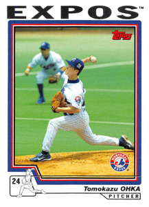 2004 Topps #262 Tomo Ohka NM-MT Montreal Expos 