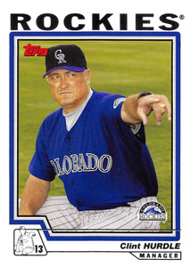 2004 Topps #276 Clint Hurdle MG NM-MT Colorado Rockies 