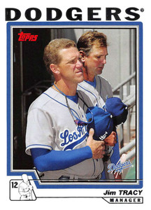 2004 Topps #281 Jim Tracy MG NM-MT Los Angeles Dodgers 