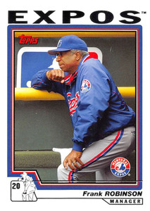 2004 Topps #284 Frank Robinson MG NM-MT Montreal Expos 