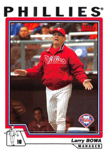 2004 Topps #288 Larry Bowa MG NM-MT Philadelphia Phillies 