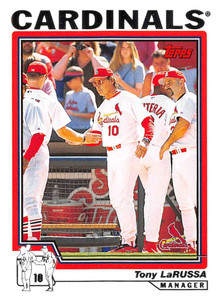 2004 Topps #293 Tony LaRussa MG NM-MT St. Louis Cardinals 