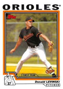 2004 Topps #306 Donald Levinski FY NM-MT RC Rookie Baltimore Orioles 