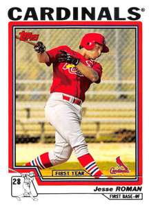 2004 Topps #307 Jesse Roman FY NM-MT RC Rookie St. Louis Cardinals 