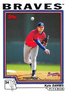 2004 Topps #313 Kyle Davies FY NM-MT RC Rookie Atlanta Braves 
