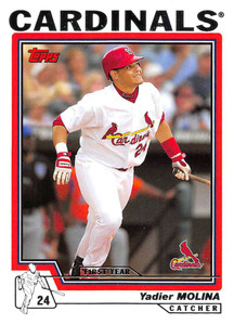 2004 Topps #324 Yadier Molina FY NM-MT RC Rookie St. Louis Cardinals 