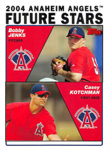 2004 Topps #331 Bobby Jenks/Casey Kotchman FS NM-MT Anaheim Angels 