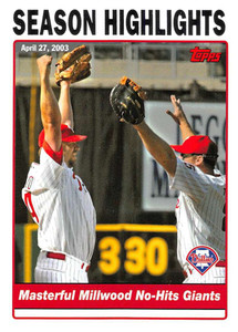 2004 Topps #333 Kevin Millwood SH NM-MT Philadelphia Phillies 