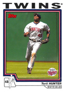 2004 Topps #372 Torii Hunter NM-MT Minnesota Twins 
