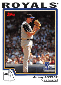 2004 Topps #376 Jeremy Affeldt NM-MT Kansas City Royals 