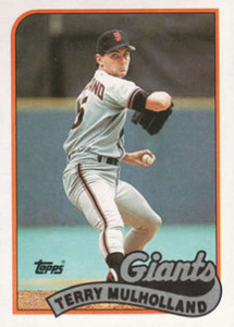 1989 Topps #41 Terry Mulholland NM-MT San Francisco Giants 