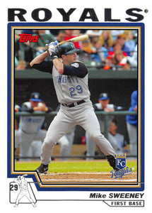 2004 Topps #410 Mike Sweeney NM-MT Kansas City Royals 
