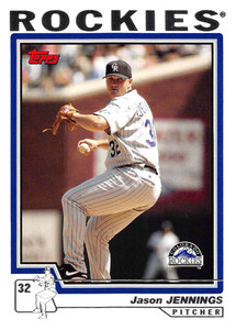 2004 Topps #413 Jason Jennings NM-MT Colorado Rockies 