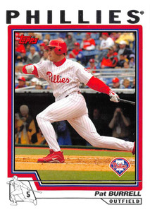 2004 Topps #420 Pat Burrell NM-MT Philadelphia Phillies 