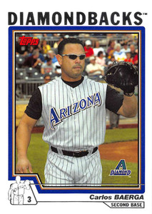 2004 Topps #429 Carlos Baerga NM-MT Arizona Diamondbacks 