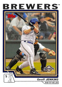 2004 Topps #441 Geoff Jenkins NM-MT Milwaukee Brewers 
